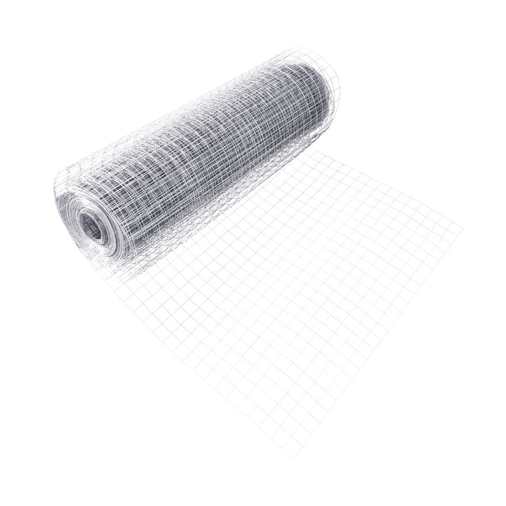 2 inch x 2 inch 4 ft. x 100 ft. 15-Gauge Galvanized Welded Fence