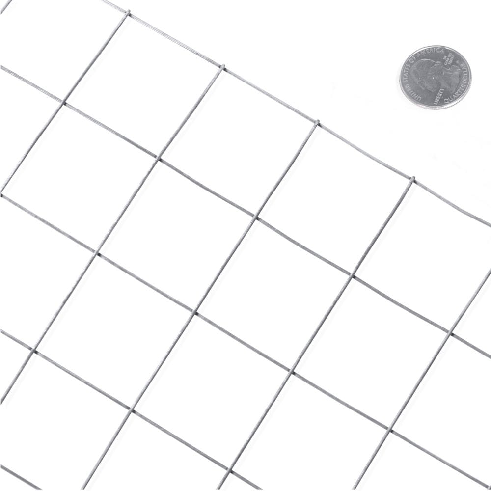 2 inch x 2 inch 4 ft. x 100 ft. 15-Gauge Galvanized Welded Fence