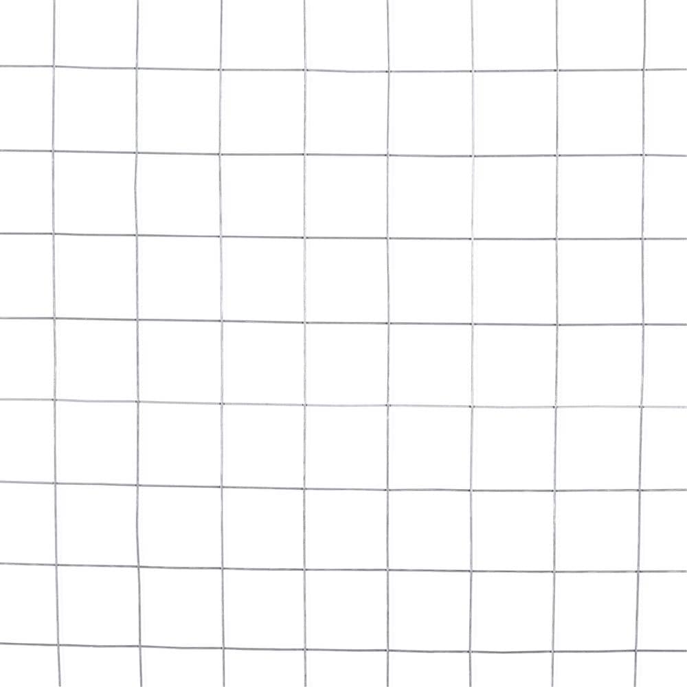 1 inch x 1 inch 4 ft. x 100 ft. 16-Gauge Galvanized Welded Fence
