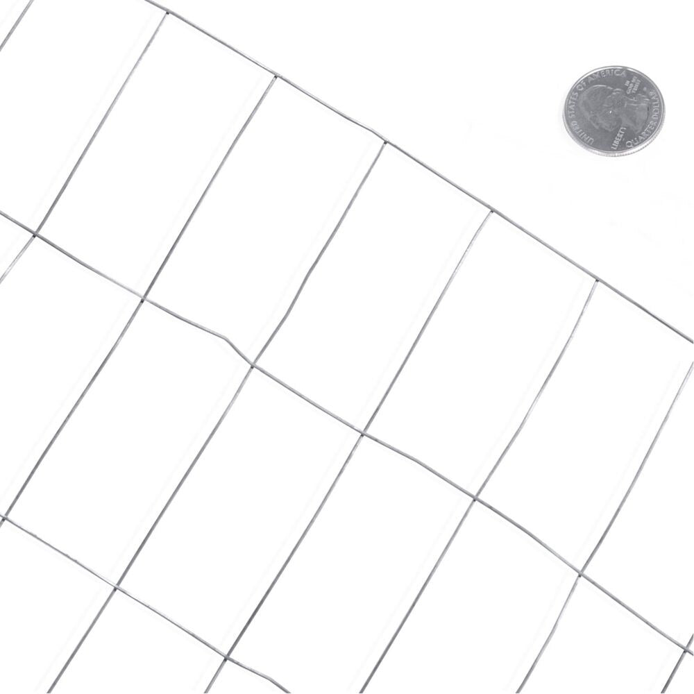 2 inch x 4 inch 2 ft. x 100 ft. 16-Gauge Galvanized Welded Fence