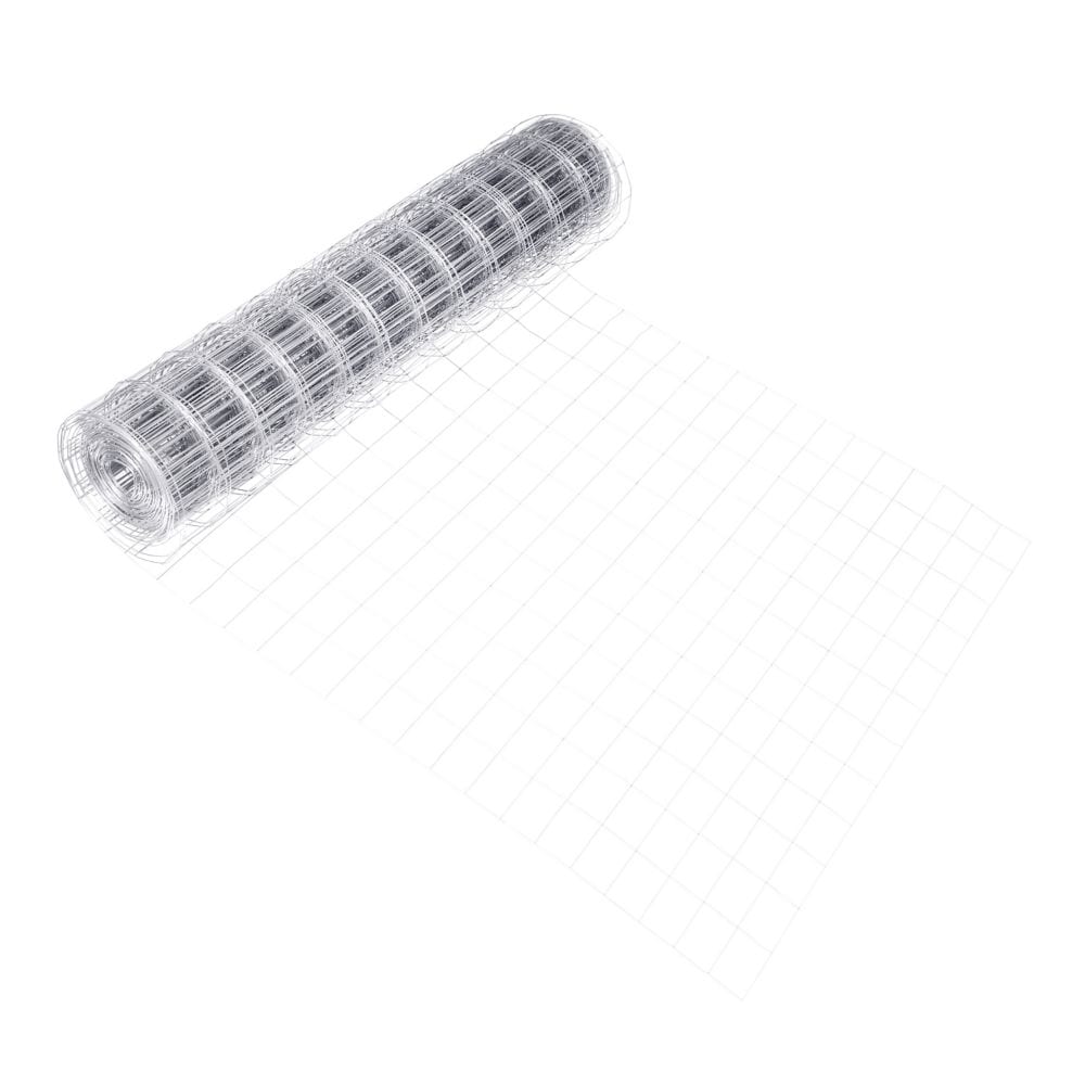 4 inch x 4 inch 5 ft. x 100 ft. 16-Gauge Galvanized Welded Fence