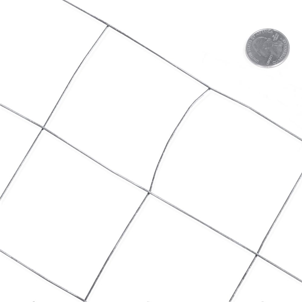 4 inch x 4 inch 5 ft. x 100 ft. 16-Gauge Galvanized Welded Fence