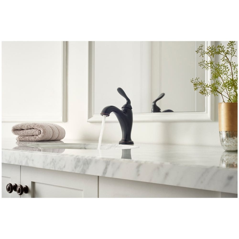 Northcott Single Handle 1 or 3 Hole Tuscan Bronze Bathroom Sink Faucet/Tap