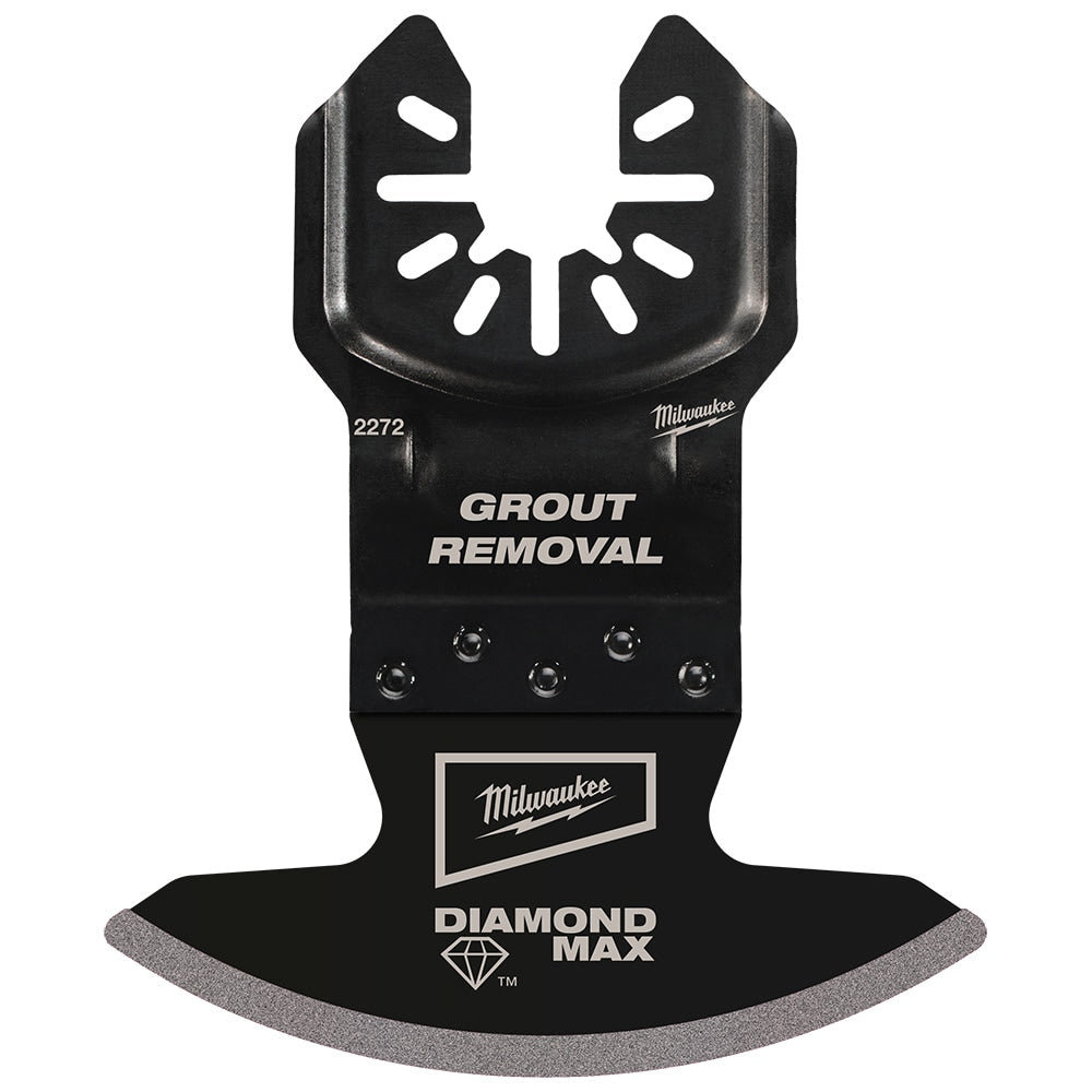 MILWAUKEE OPEN-LOK DIAMOND MAX Diamond Grit Grout Removal Multi-Tool Blade