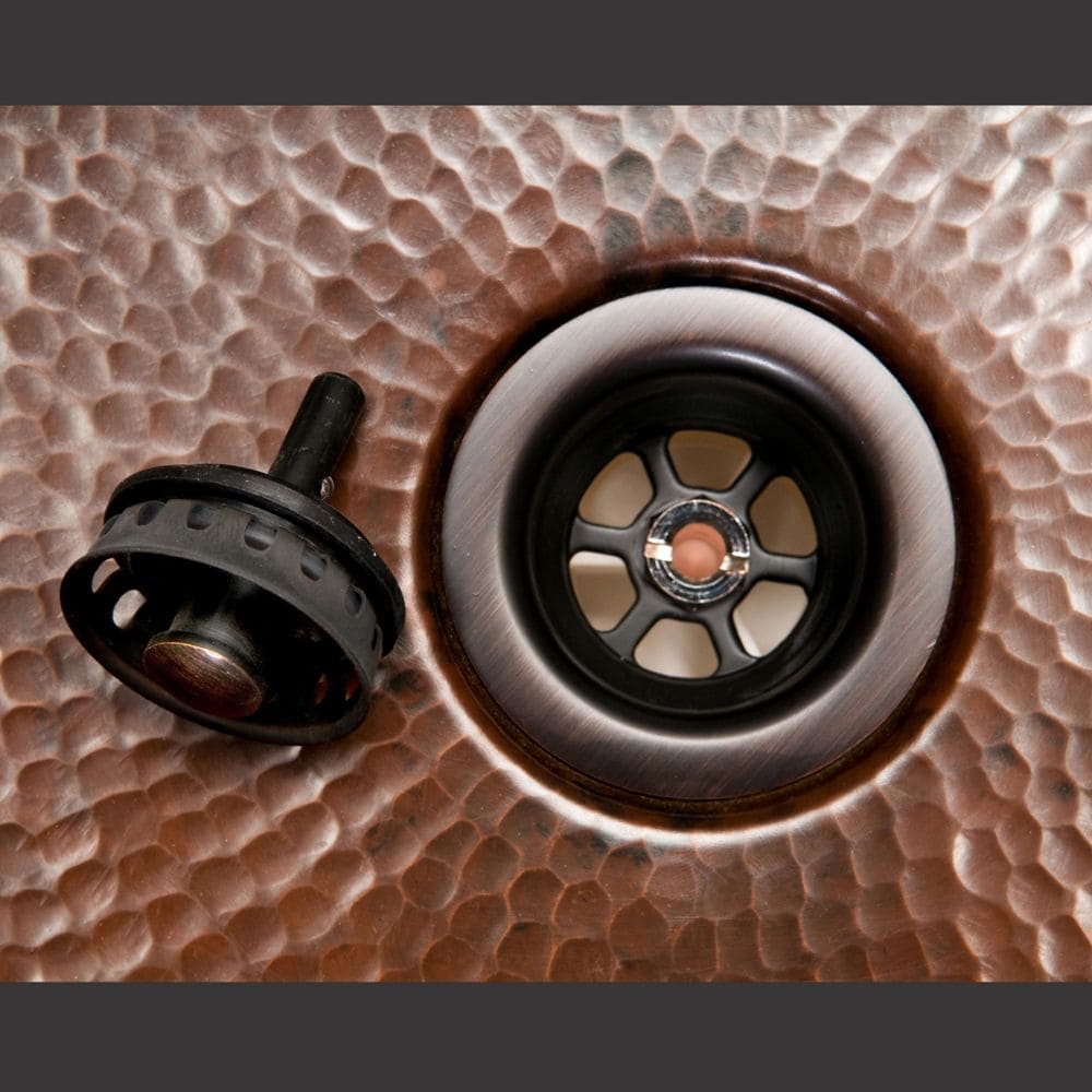 2 inch Bar Basket Strainer Drain in Oil Rubbed Bronze