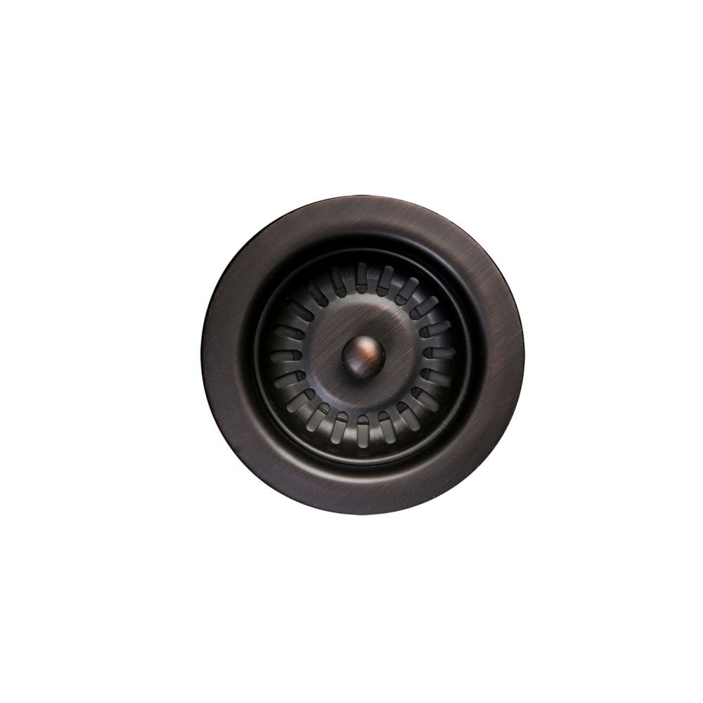 3.5 inch Kitchen, Prep, Bar Basket Strainer Drain in Oil Rubbed Bronze