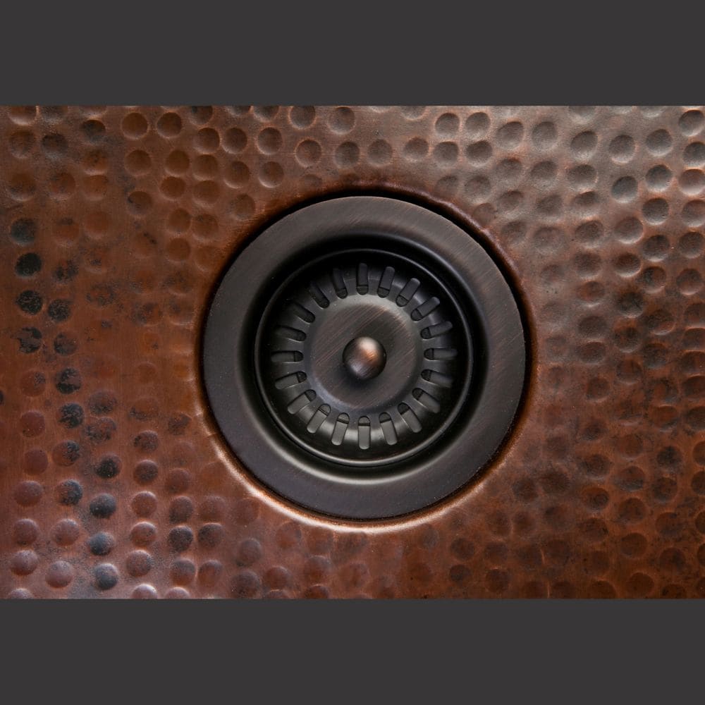 3.5 inch Kitchen, Prep, Bar Basket Strainer Drain in Oil Rubbed Bronze