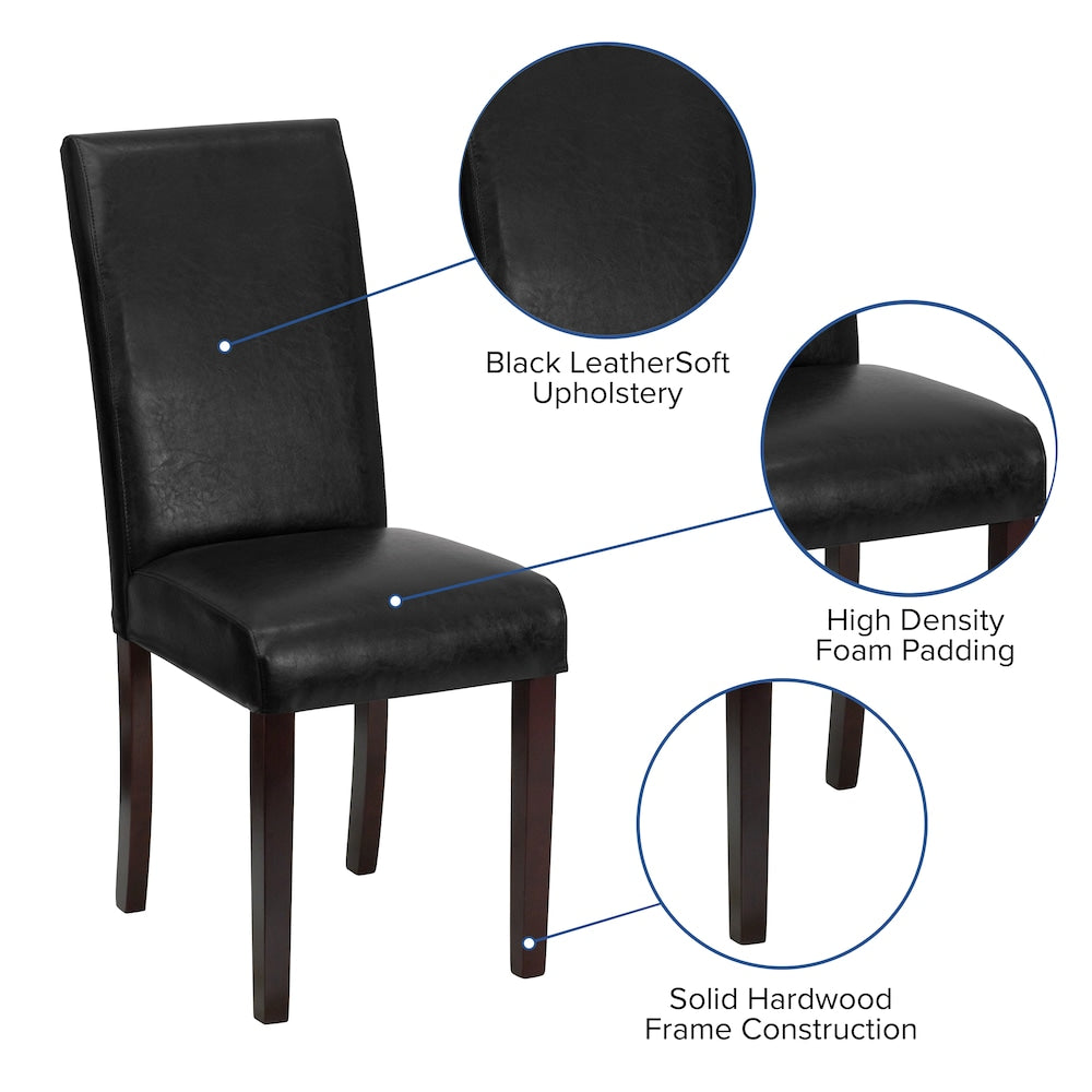 Black Parsons Chair