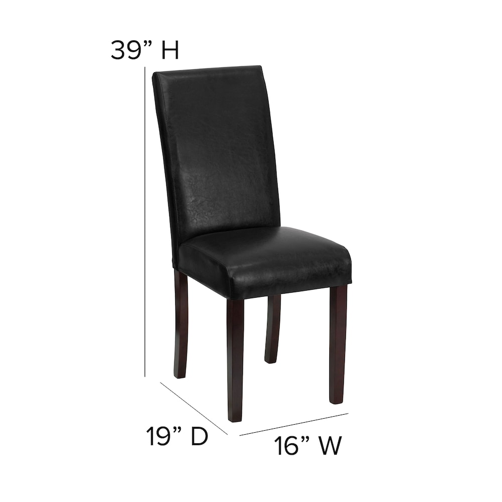 Black Parsons Chair