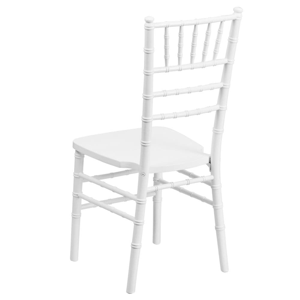 Chaise Chiavari en bois blanc