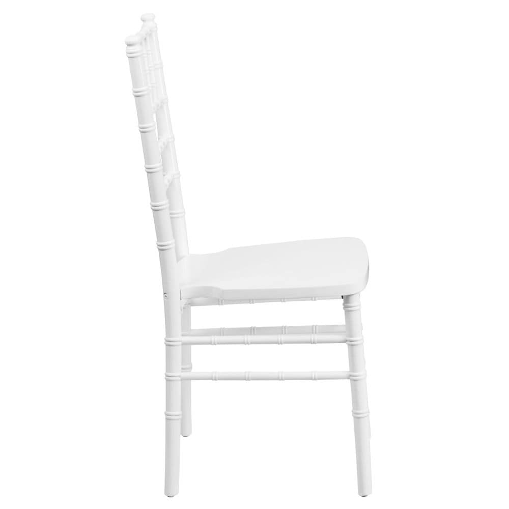 Chaise Chiavari en bois blanc