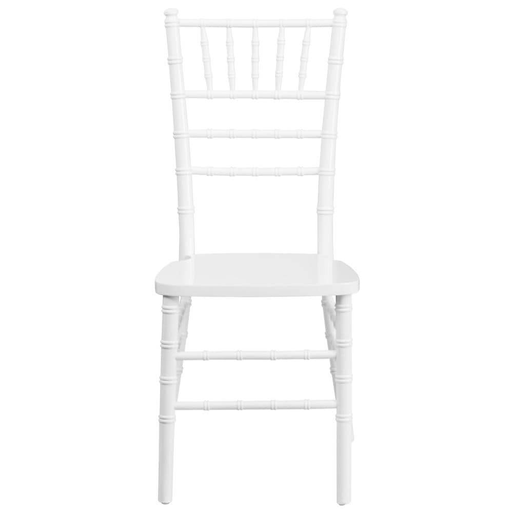 Chaise Chiavari en bois blanc