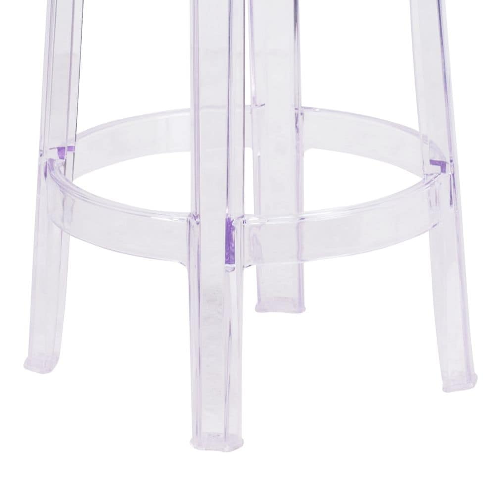 25.75"H Transparent Stool