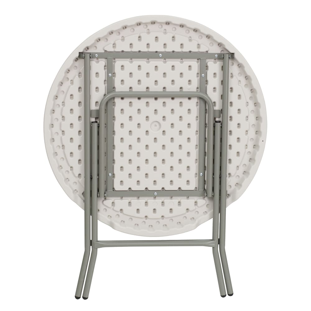 32RD White Plastic Fold Table