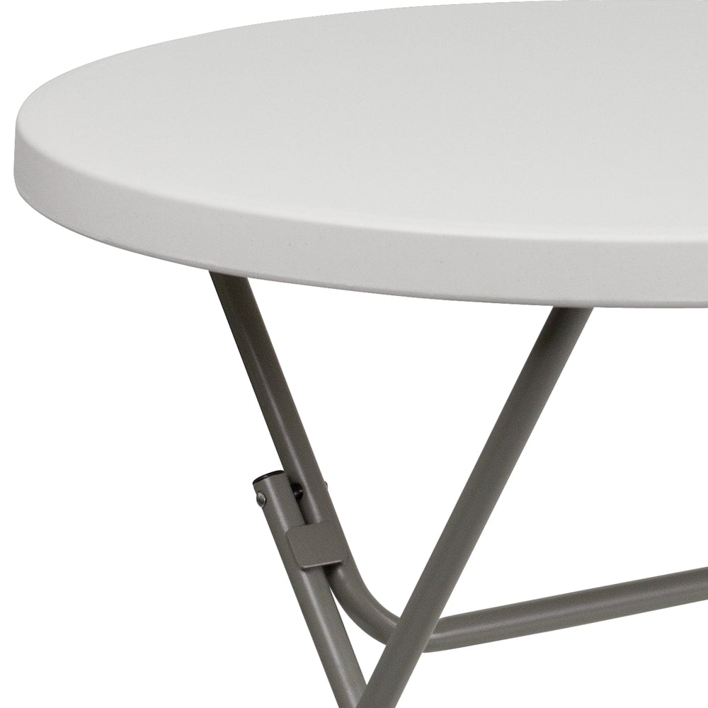 32RD White Plastic Fold Table