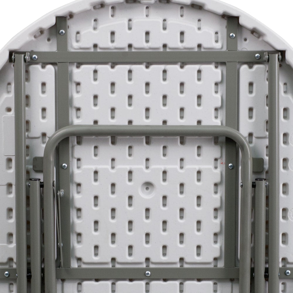 32RD White Plastic Fold Table