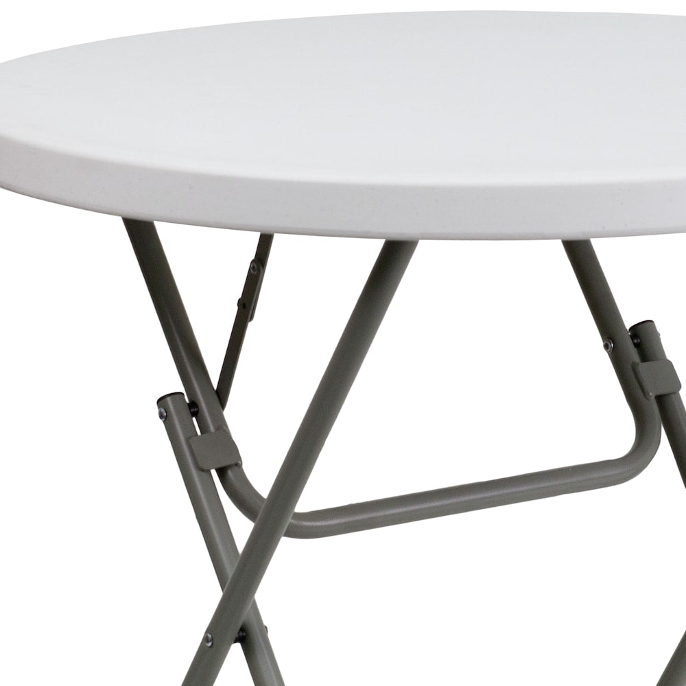 32RD White Plastic Fold Table