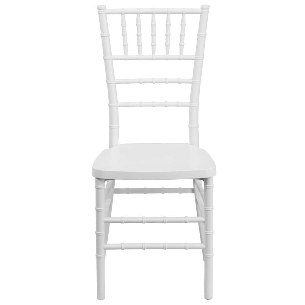 Chaise Chiavari en résine blanche