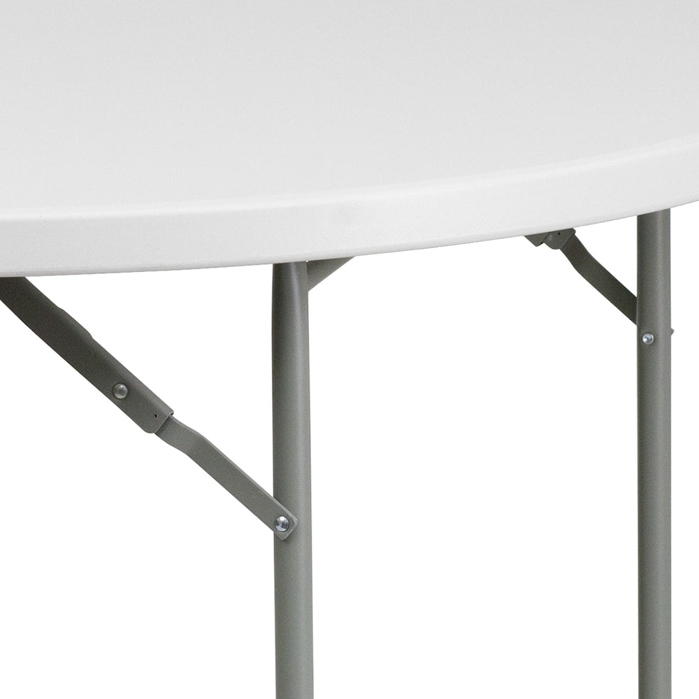 Table pliante en plastique blanc 48RD