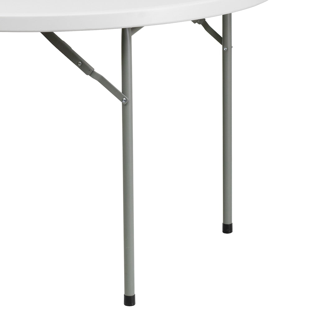 Table pliante en plastique blanc 48RD