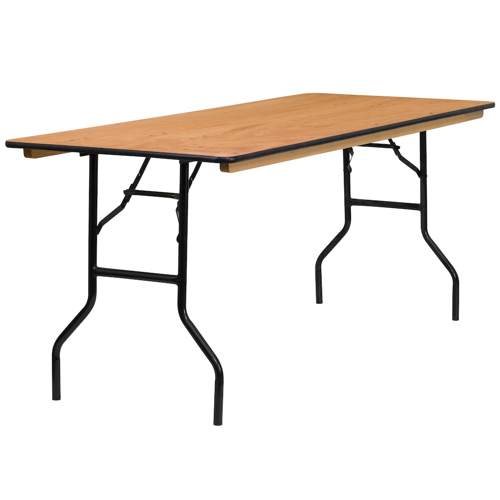 30x72 Wood Fold Table