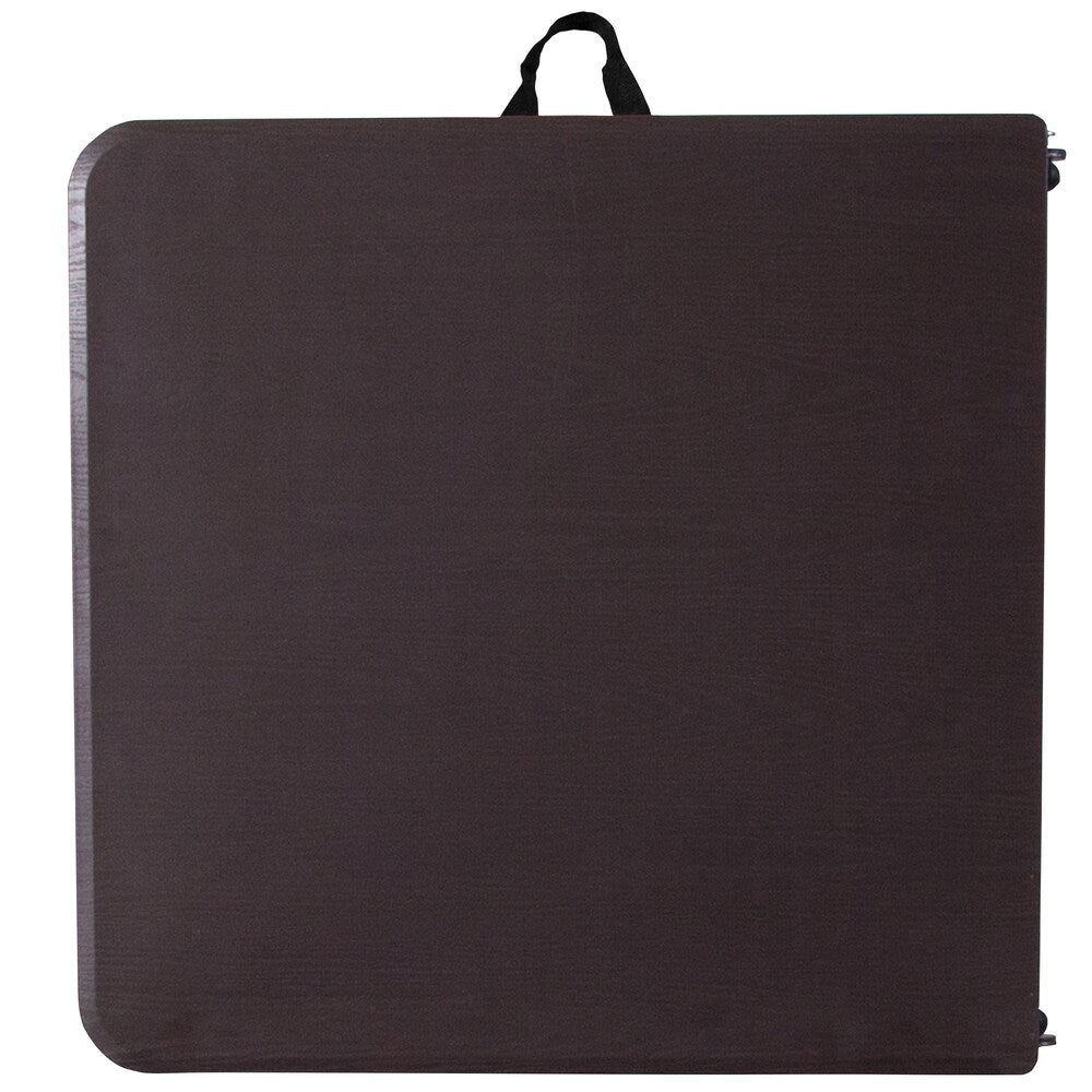 23.5x48.25 Brown Plastic Table