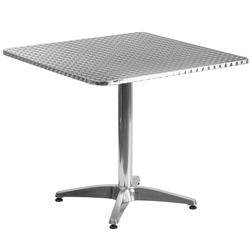 31.5SQ Aluminum Table
