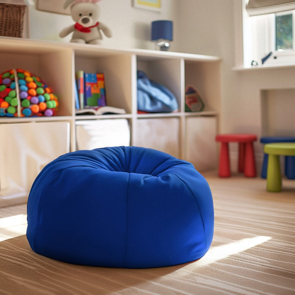 Royal Blue Bean Bag Chair