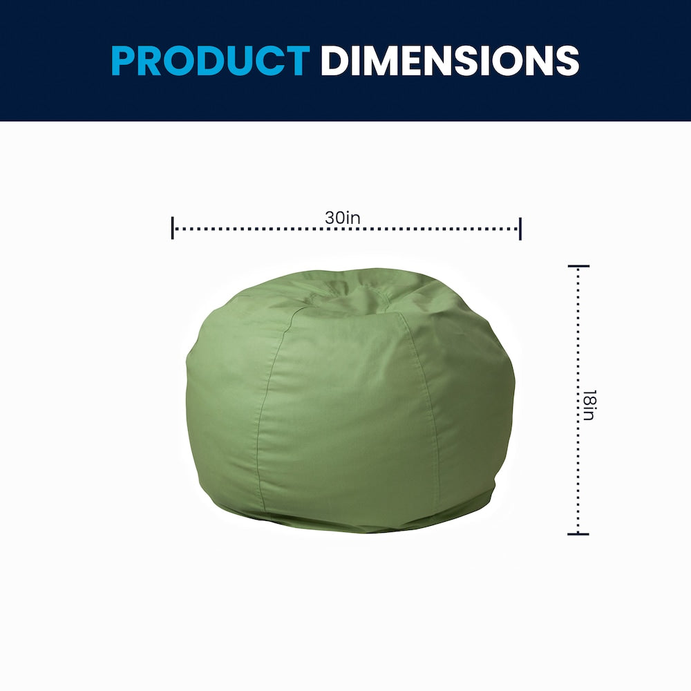 Green Bean Bag Chair
