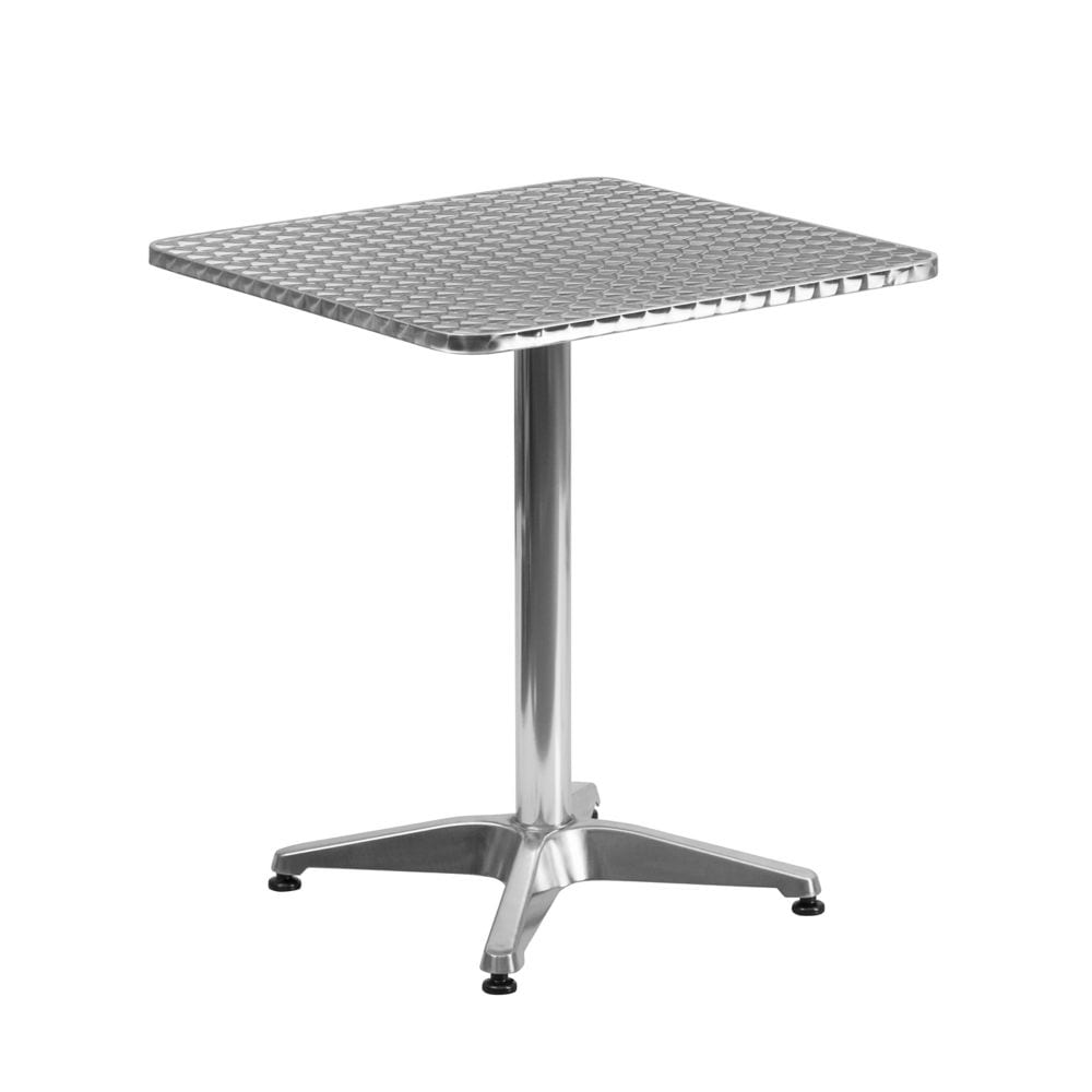 23.5SQ Aluminum Table