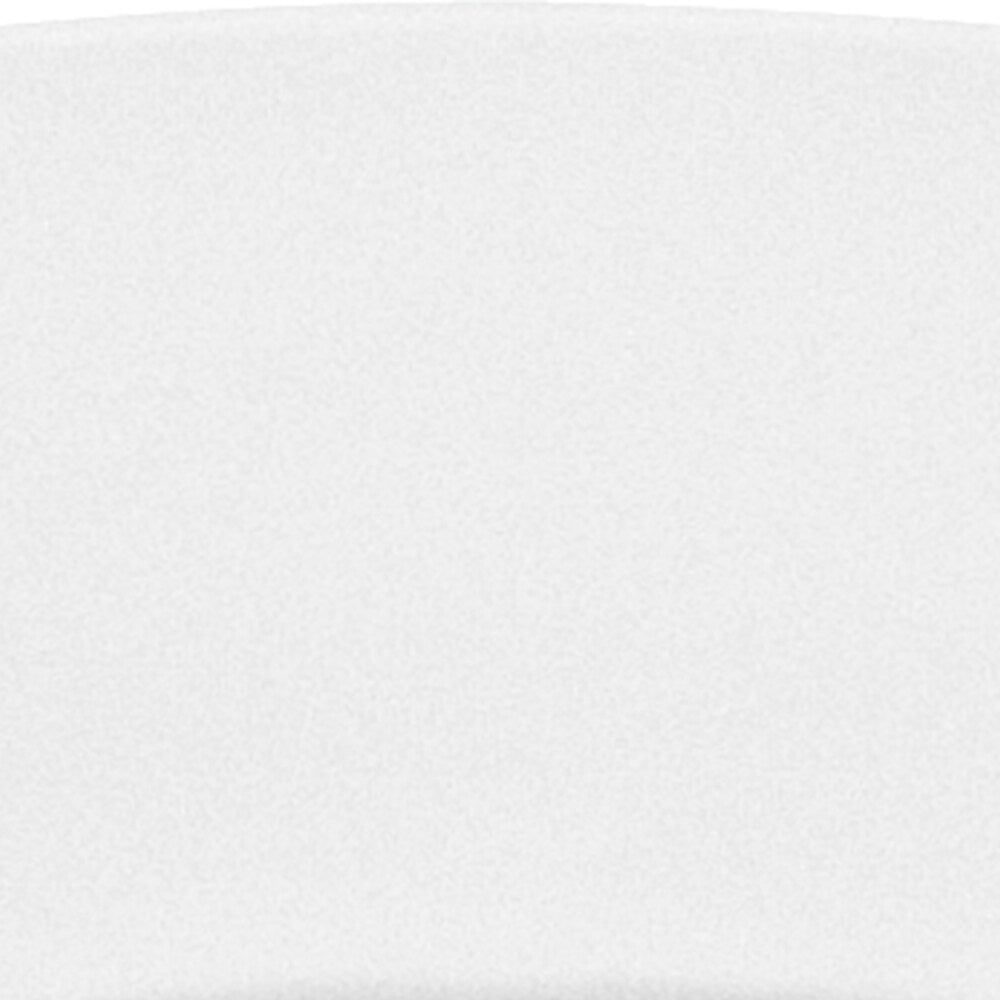 Tabouret de dessinateur blanc vibrant et chromé avec siège de tracteur