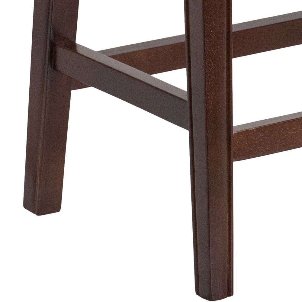 26" No Back Cappuccino Stool