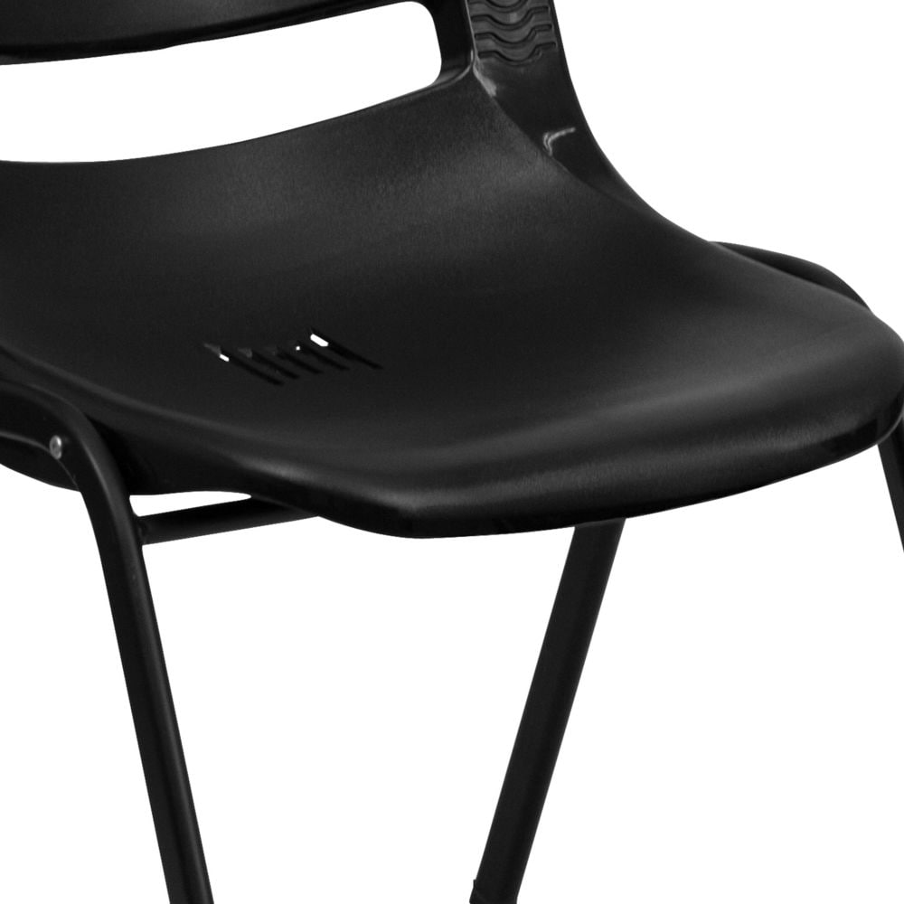 Black Stack Chair-Black Frame