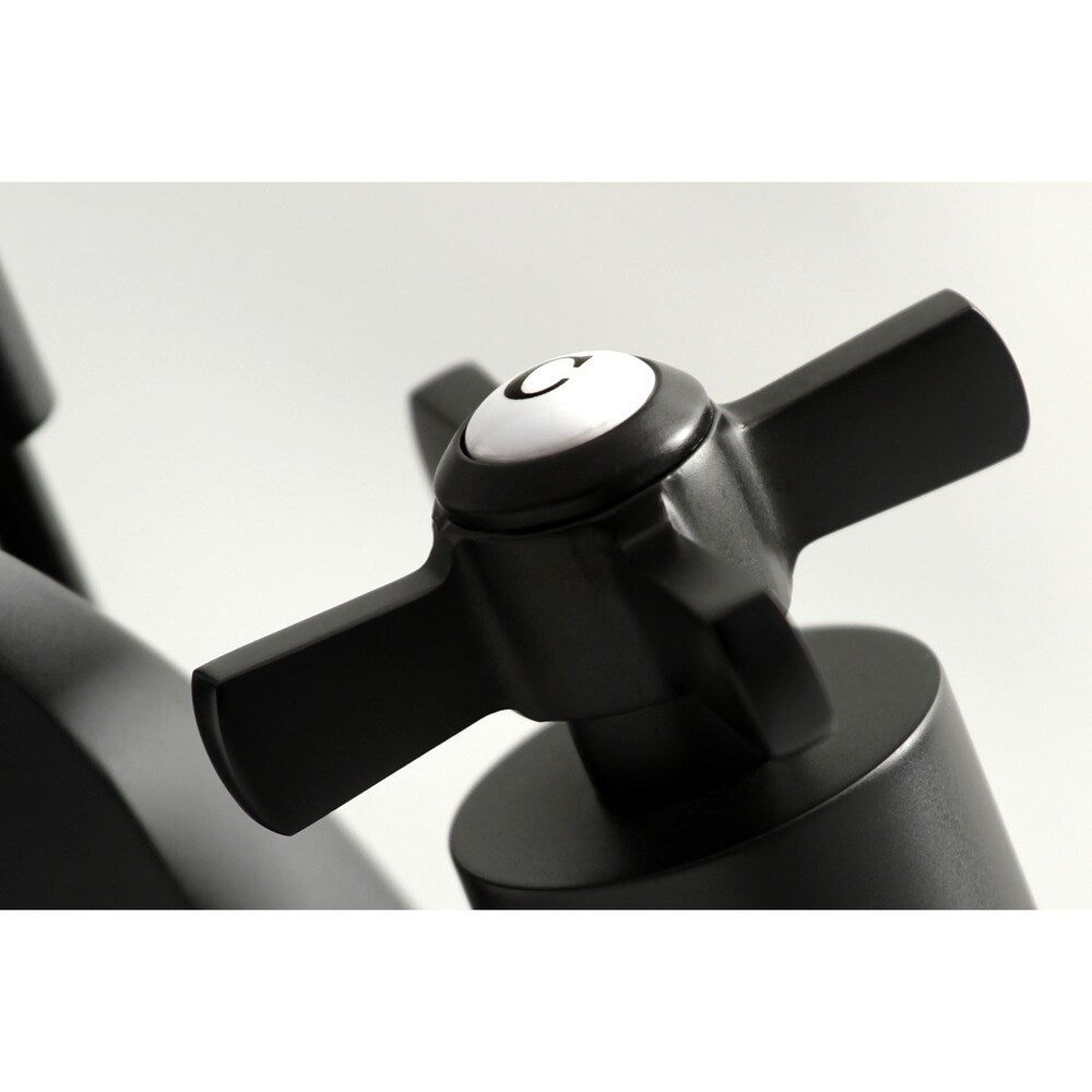 Millennium 8 in. Widespread 2-Handle Bathroom Faucet in Matte Black