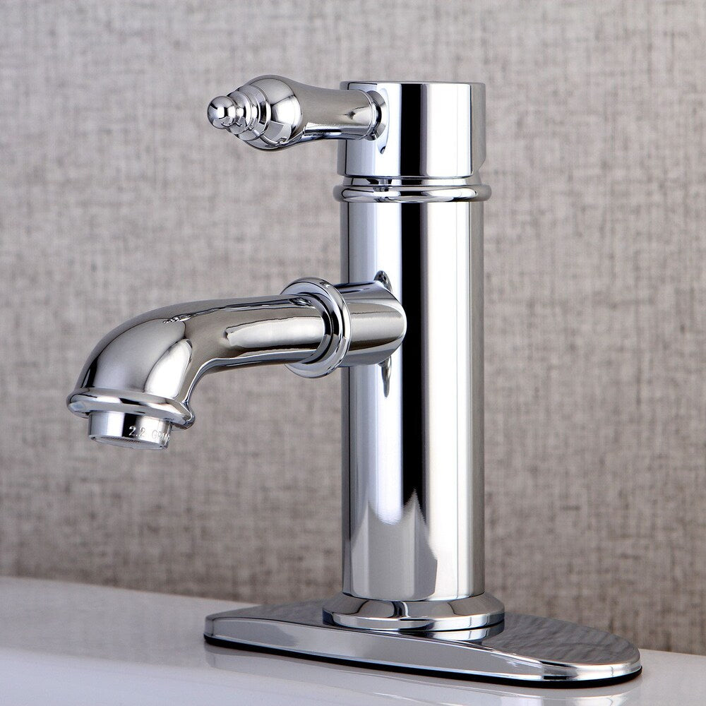 Paris Single Hole 1-Handle Mid-Arc Bathroom Faucet in Polished Chrome