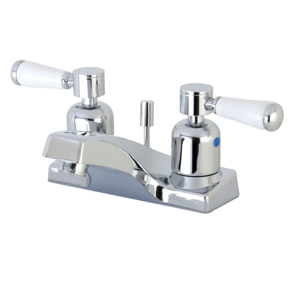 Paris 4 in. Centerset 2-Handle Bathroom Faucet in Polished Chrome