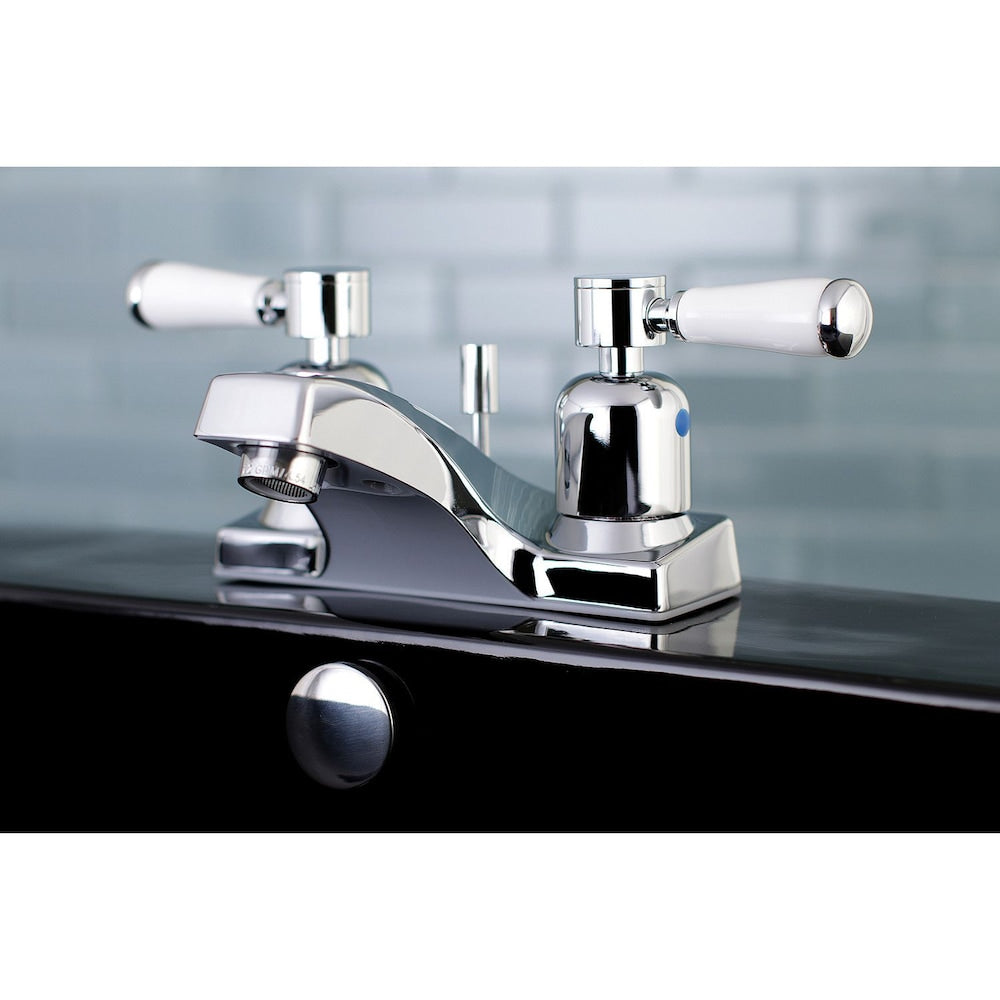Paris 4 in. Centerset 2-Handle Bathroom Faucet in Polished Chrome