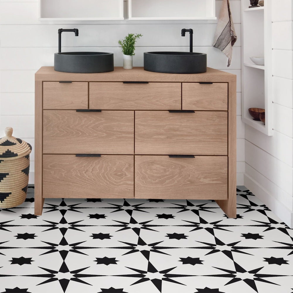 Carreaux de sol autocollants Altair 12 po x 12 po (20 pi2/boîte)
