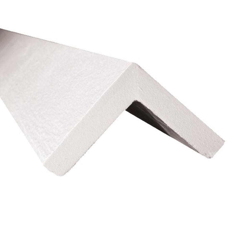 3/4" x 4" x 10" Pre-finished WHITE Engineered Wood Corner 2 per box