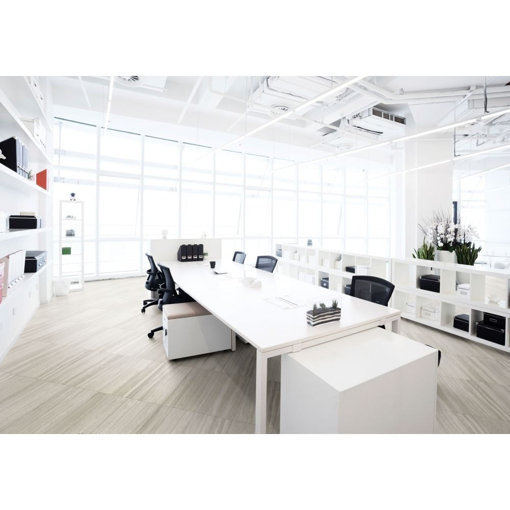 Carreaux de marbre veinés aiguisés Regina de 12 po x 24 po (8 pi2/boîte)