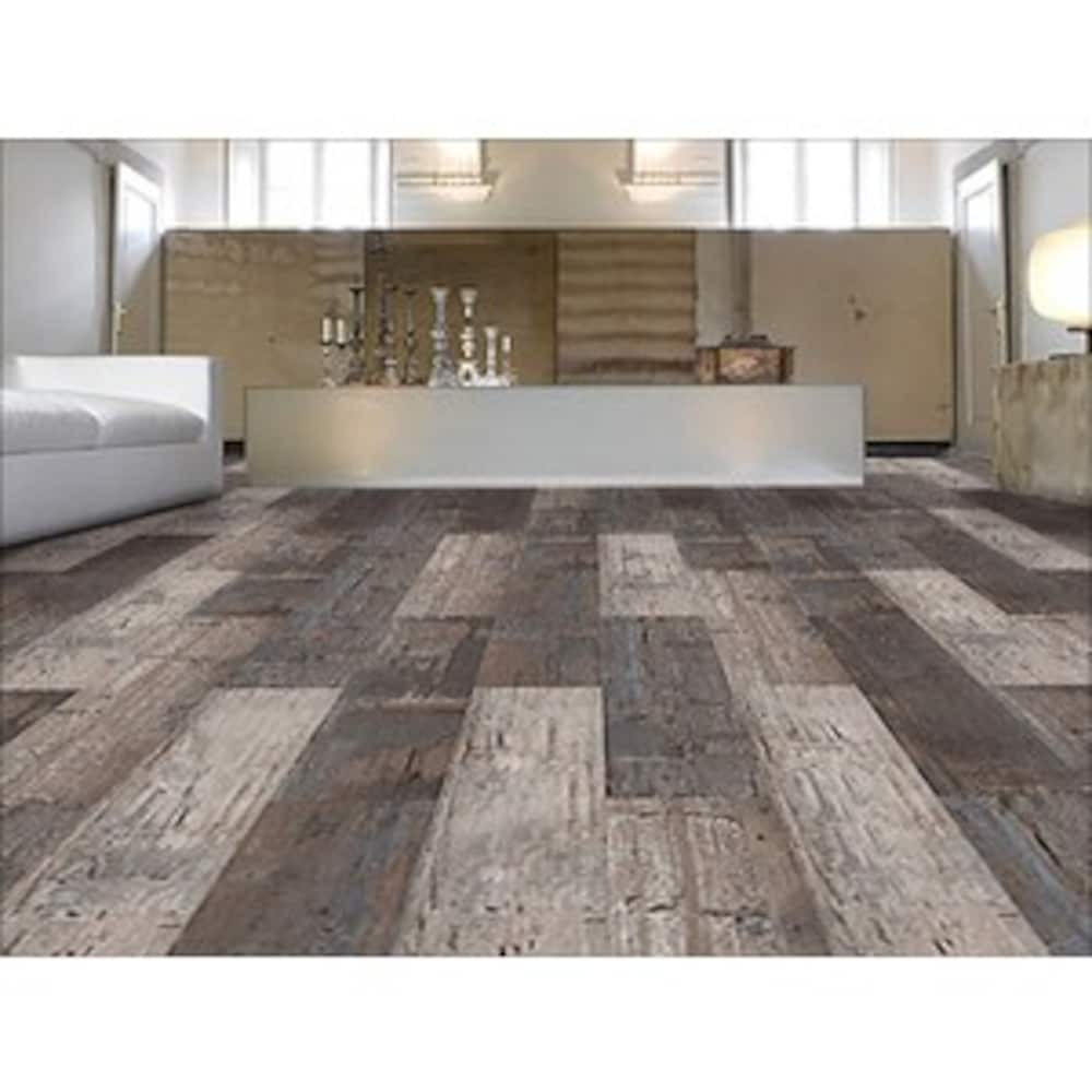 COLORS Floor and Wall Reggae Aged 6-inch x 36-inch Painted Style Luxury Vinyl Plank (30 sq.ft. / Case)