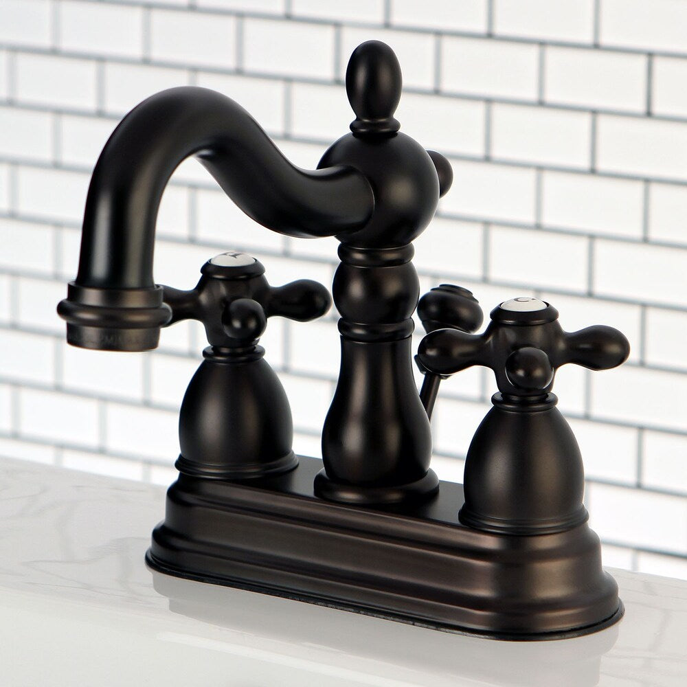 Granby 4 in. Centerset 2-Handle High-Arc Bathroom Faucet in Oil Rubbed Bronze