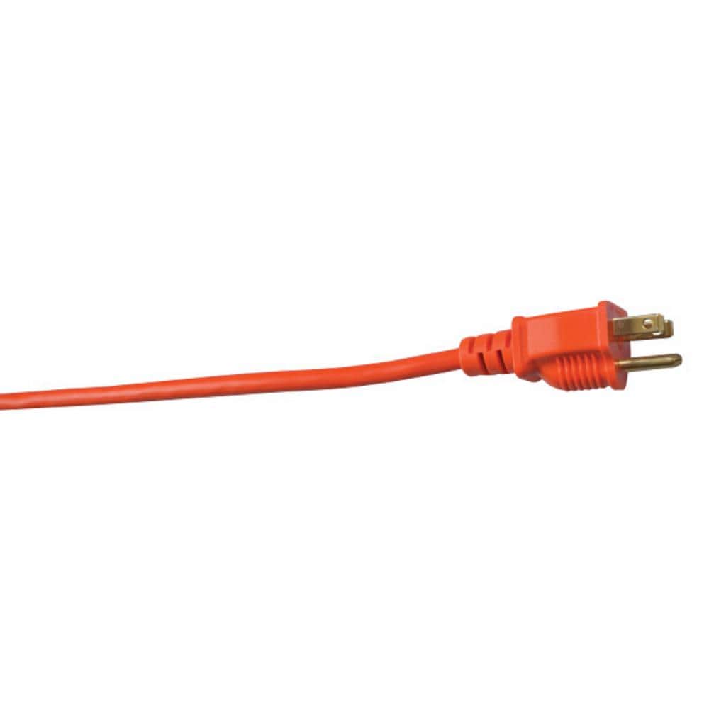 100 ft. 16/3 SJTW 10 Amps Outdoor Extension Cord in Orange