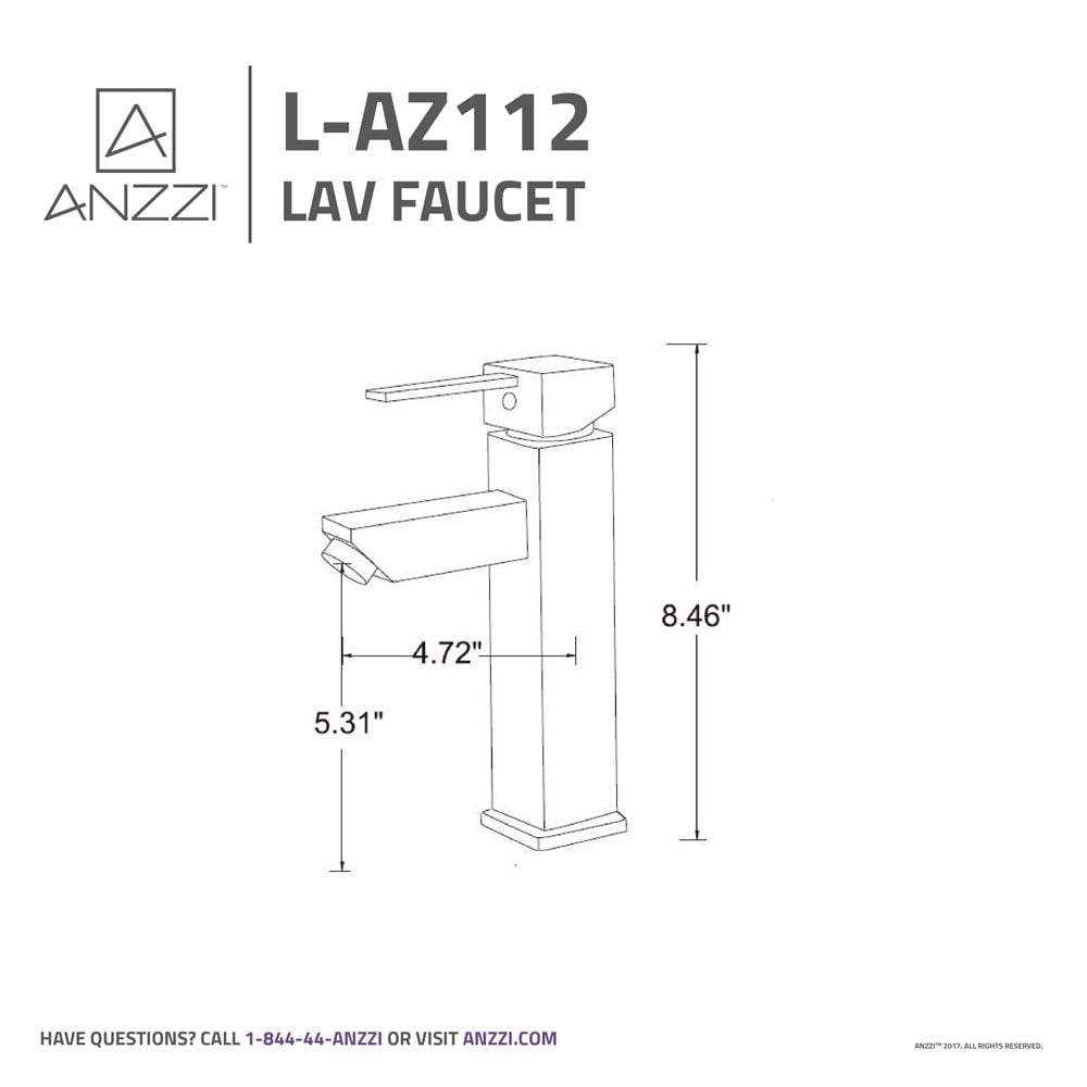 Pygmy Single Hole Single Handle Bathroom Faucet in Oil Rubbed Bronze