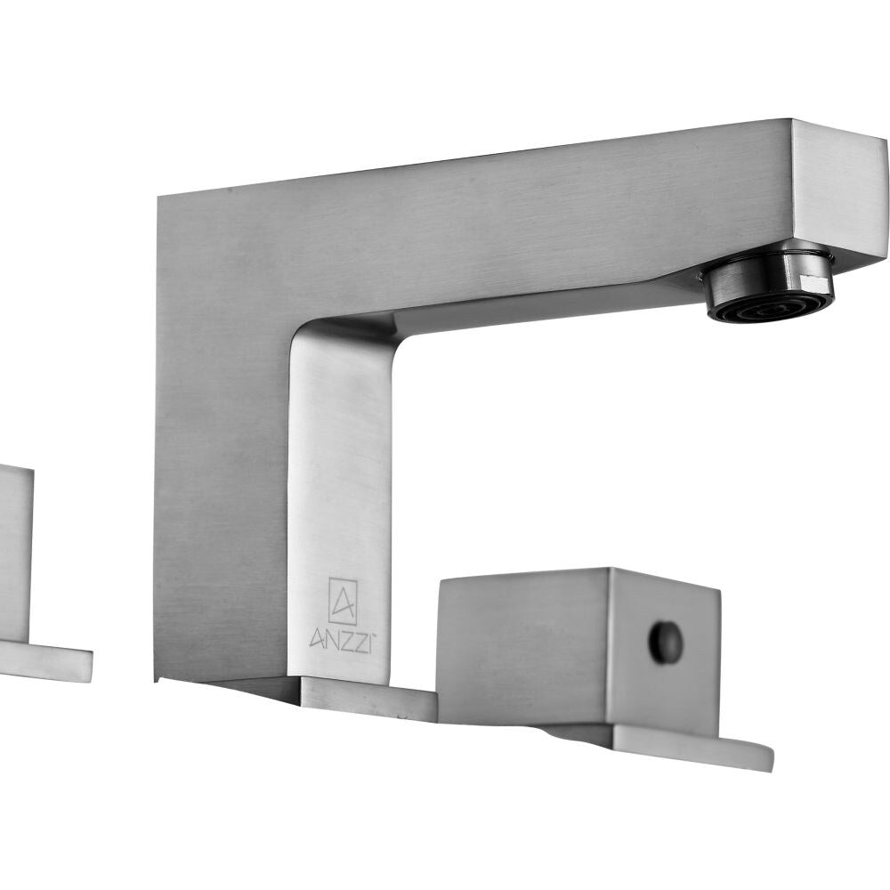 Bonette 8-inch Widespread 2-Handle Bathroom Faucet in Brushed Nickel