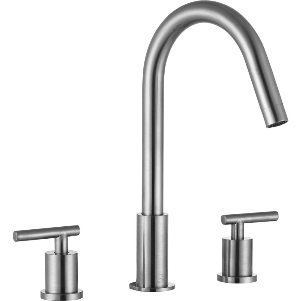 Spartan 8-inch Widespread 2-Handle Bathroom Faucet in Brushed Nickel