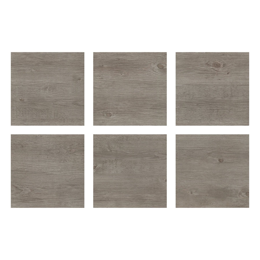 Carreaux de sol autocollants Ashwood de 12 po x 12 po (20 pi2/caisse)
