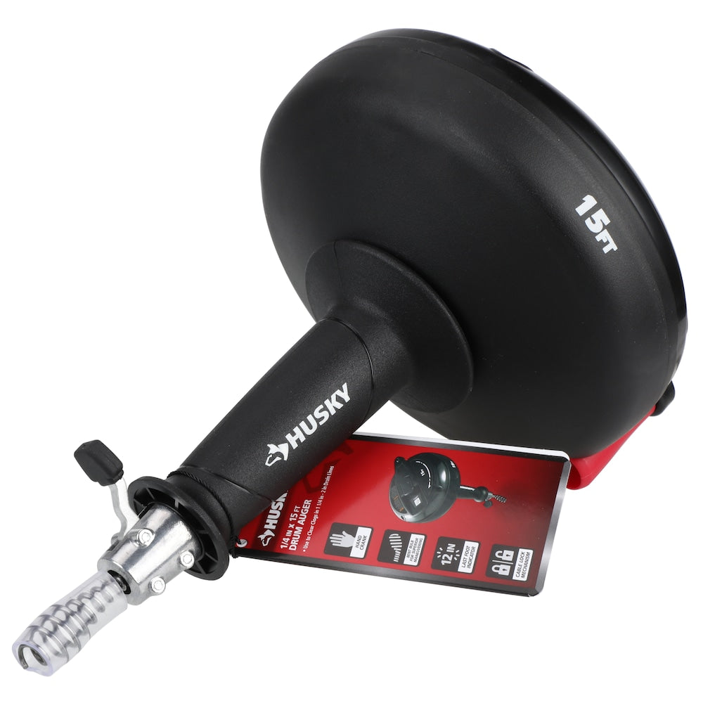 1/4 in. x 15 ft. Drum Auger