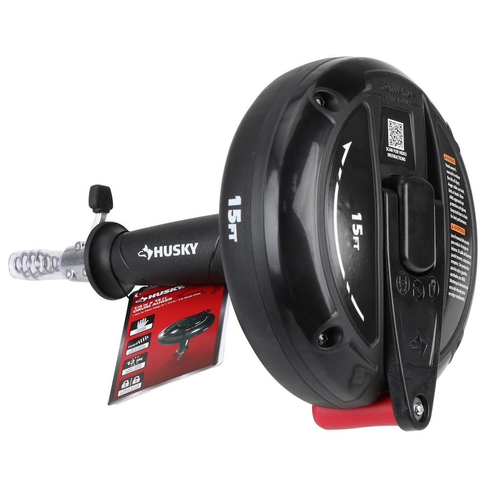 1/4 in. x 15 ft. Drum Auger