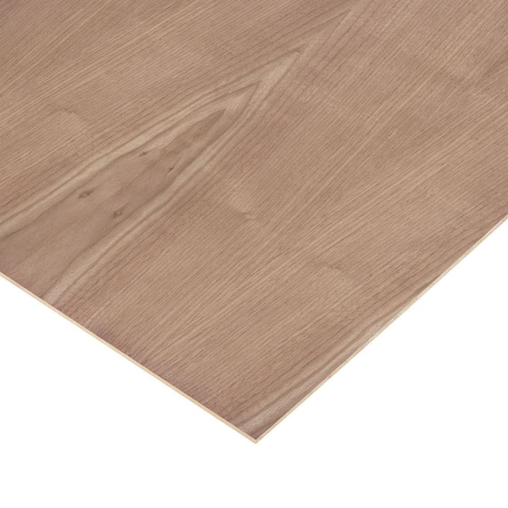 1/4 in. X 1 ft. X 1 ft. 7 in. Walnut Plywood (10-pack)